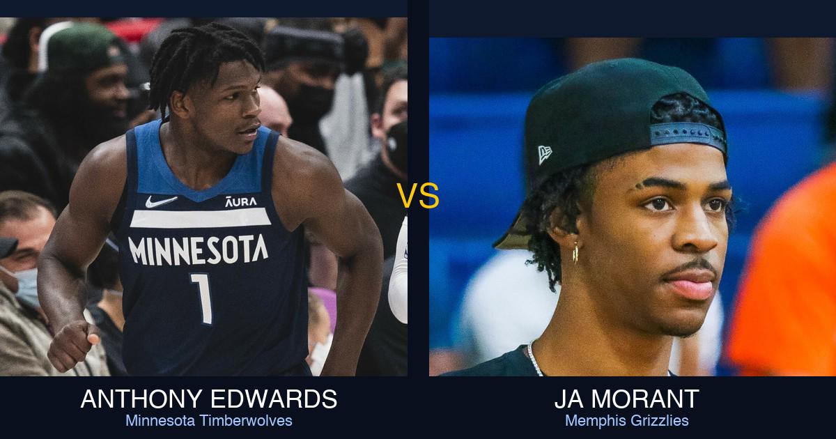 爱德华兹VS莫兰特：NBA最爆炸力后卫全方位深度对比